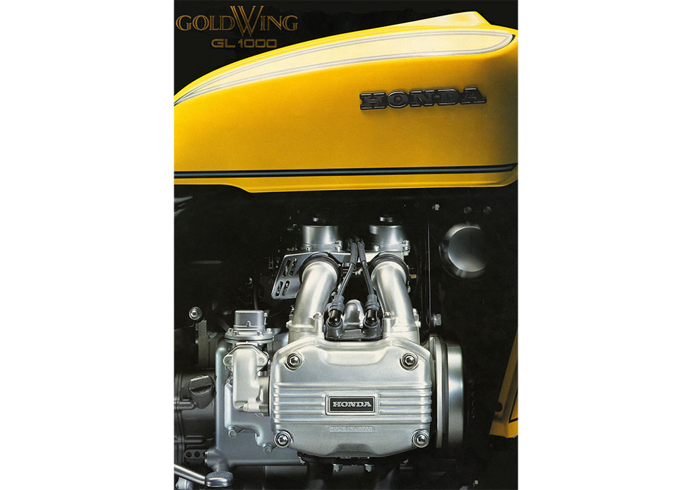アメリカで活用された1975年制作のGL1000のカタログ